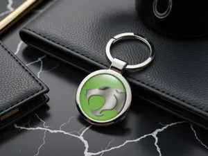 Custom Pet Keyfob Metallic Premium Edition